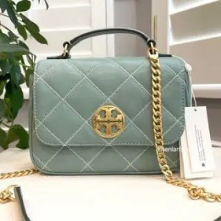 Tas Tory Burch Willa Mini Top Handle Bag Rivulet