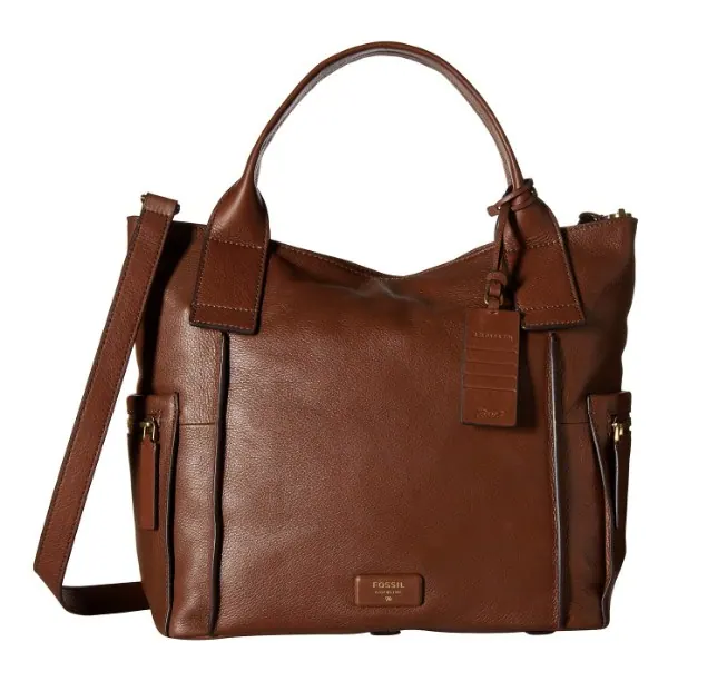 Fossil Emerson Satchel Brown Jual Tas Fossil